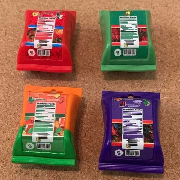 Shopkins Mini Brands Lot 1 Rare Haribo Gummies-ABC, Cherries, Frogs Dinosaur- - Picture 3 of 5